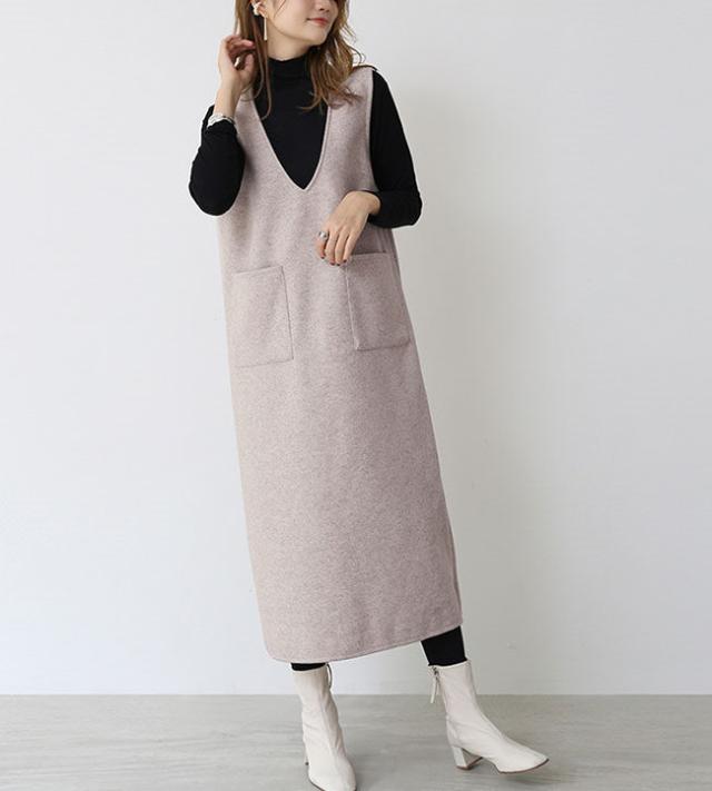 ワンピース 秋新作 新作 送料無料 ウールブレンドメルトン ジャンスカ ジャンパースカート 選べる長さ ひざ丈 ミディアム丈 ノースリブ vネック カジュアル フォーマル オフェス 通学 ゆったり カ ワンピース 秋新作 新作 送料無料 ウールブレンドメルトン ジャンスカ ジャンパースカート 選べる長さ ひざ丈 ミディアム丈 ノースリブ vネック カジュアル フォーマル オフェス 通学 ゆったり カ