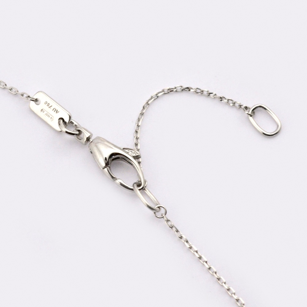 GUCCI 272605-J8500-9000 グッチ ネックレス トレードマーク ハートネックレス K18WG(750)/18金 ホワイトゴールド GUCCI 272605-J8500-9000 グッチ ネックレス トレードマーク ハートネックレス K18WG(750)/18金 ホワイトゴールド