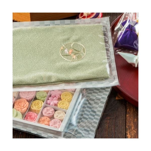 明和産商 バリアー性 和柄印刷三方袋 BX-1420H 矢絣 140x200mm 1箱(3000枚) 明和産商 バリアー性 和柄印刷三方袋 BX-1420H 矢絣 140x200mm 1箱(3000枚)