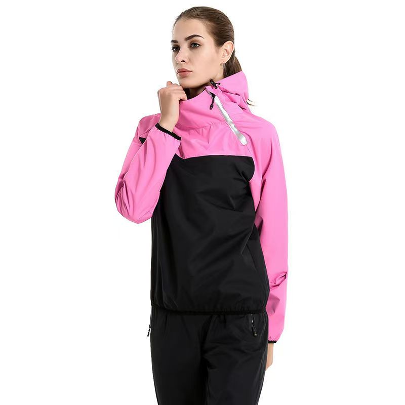 【高.品.質】【高级感素材】6倍発汗 サウナスーツ スポーツウェア レディース メンズ 2点セット 上下セット ダイエット トダイエットウェア暴汗ウェアスーツ脂肪燃焼汗排出ヨガウェアウェアウェアランニ