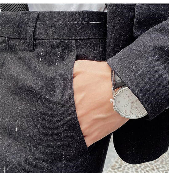 メンズスーツ スーツ メンズ フォーマル ベストスーツ 3ピーススーツ ストライプ 背広 長袖 ビジネススーツ ジャケットスーツ 1つボタン 大きいサイズ リクルートスーツ 卒業式 面接 入学式 花婿