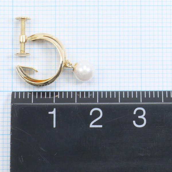 K18 18金 YG イエローゴールド イヤリング パール(真珠) ジュエリー 中古 K18 18金 YG イエローゴールド イヤリング パール(真珠) ジュエリー 中古