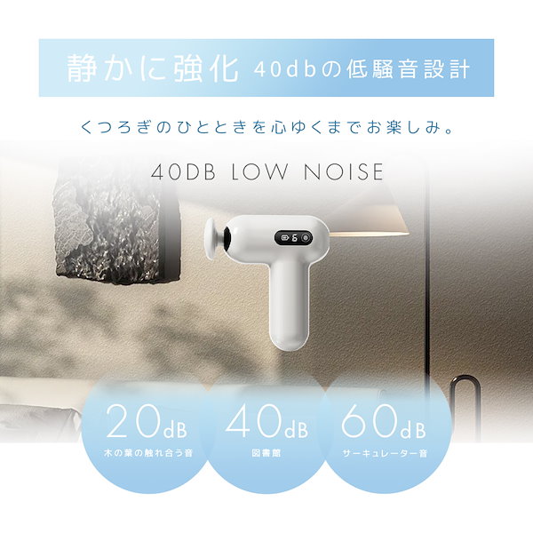 Qoo10] NiZmir 筋膜リリース ガン マッサージガン ハン