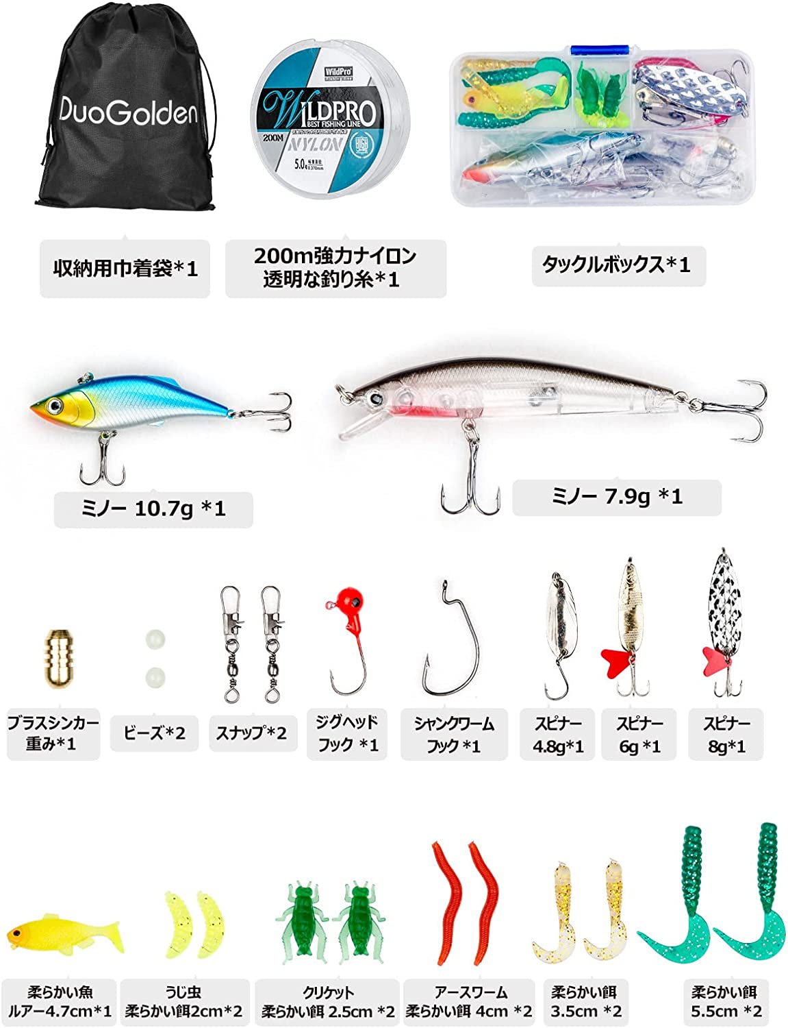 釣竿セット 釣竿 リールセット 2.1m炭素伸縮投げ竿 初心者用 釣り入門 釣り具 カーボン ロッド 磯竿 スピニングリール 200m釣り糸 24点釣り餌 釣りバッグ付き コンパクト 海釣り 川釣り