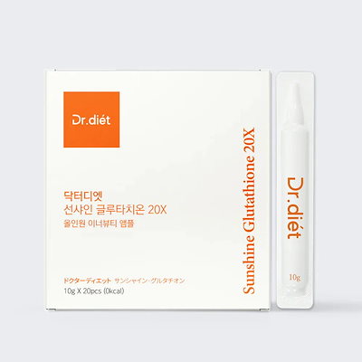 【6箱】ドクターディエット サンシャイングルタチオン10x Qoo10] ドクターディエット [@jzzzzk x Dr.diet] : 健康食品・サプリ