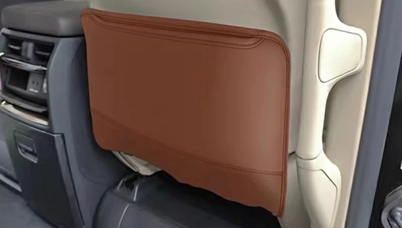 トヨタ・アルファード/ヴェルファイア 40系 用 シート バック アンチキックマット 保護 ガーニッシュ PUレザー製 2ピース 3色可選 8485