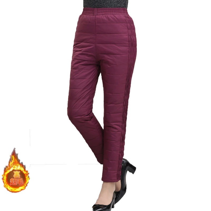 ダウンパンツレディース登山アウトドア暖かい防風防寒パンツ防寒着撥水加防風透湿フェザー軽いダウンパンツスキニーパンツスリム