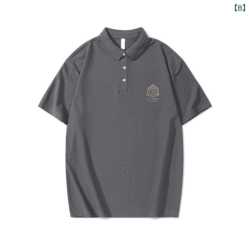 大きいサイズ ポロシャツ 春夏 半袖 男性用 アメリカ カジュアル Tシャツ 都会的 レジャー トップステッチ ウォッシュド 綿 大きいサイズ ポロシャツ 春夏 半袖 男性用 アメリカ カジュアル Tシャツ 都会的 レジャー トップステッチ ウォッシュド 綿