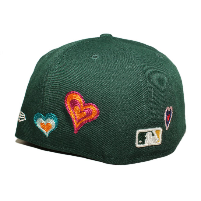 ベースボールキャップ 帽子 59fifty Li8 メンズ レディース MLB オークランド アスレチックス 6 3/4-8 1/4