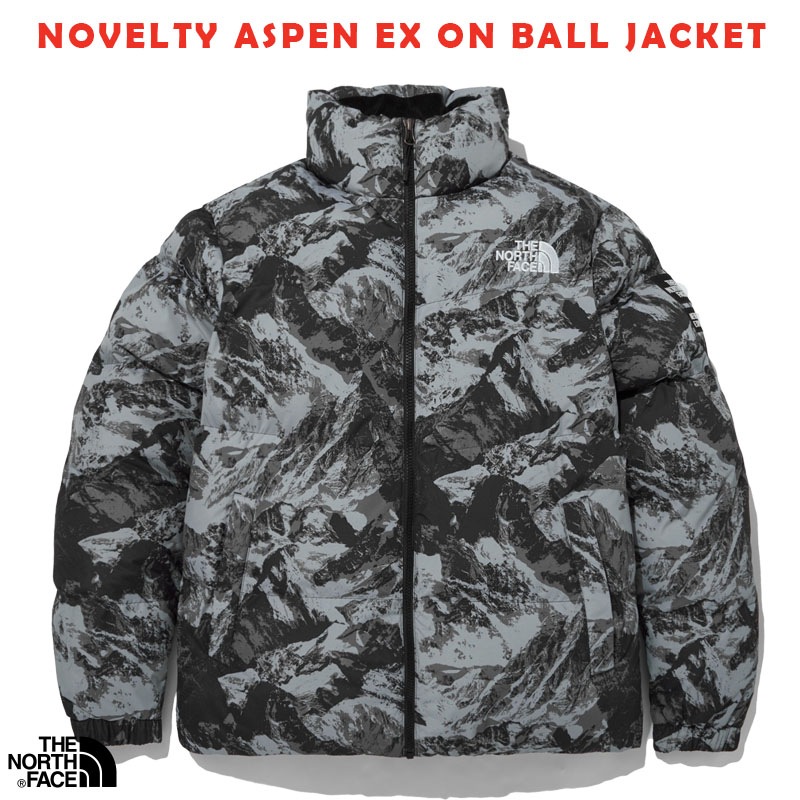 韓国正規品保証 関税負担なし NJ3NN63A NOVELTY ASPEN EX ON BALL JACKETデイリー 基本 着装 男子 女子 人気 韓国 ファッション 男女共用 アウトドア