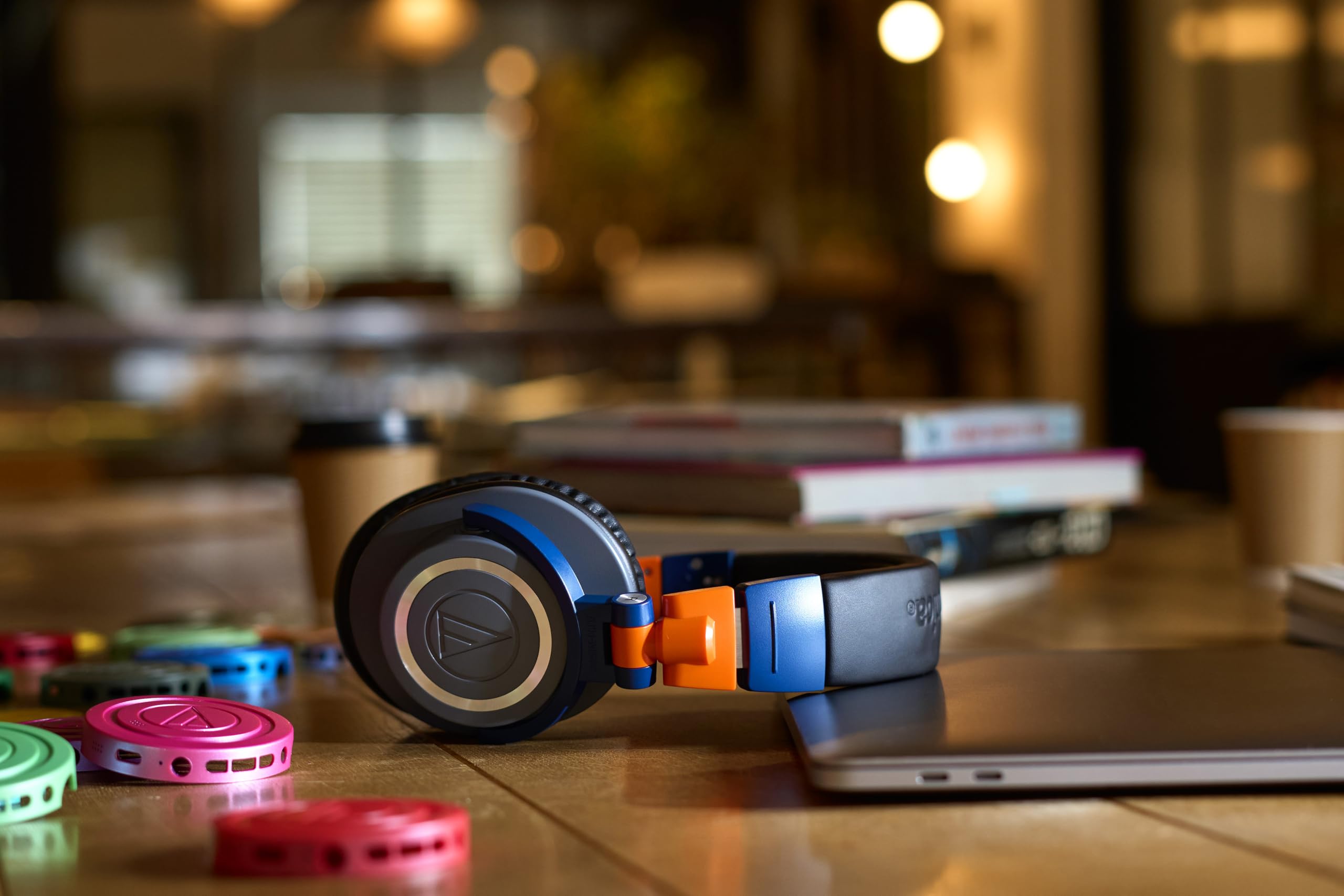 オーディオテクニカ ワイヤレスヘッドホン 限定カラー ATH-M50xBT2 LAB 45mm大口径ドライバー / Bluetooth5.0 AAC/LDAC/低遅延モード/ビームフォーミングマイク/
