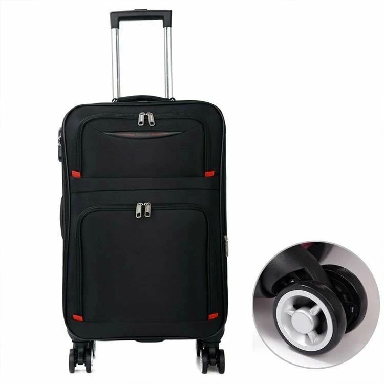 本日のおすすめ ハンドル調整 トロリーバッグ 機内持ち込み 軽量 機内持ち 小型 防水 フロントオープン 黒 布製キャリーケース キャリーバッグハンドル調整 トロリーバッグハンドル調整 トロリーバッグ