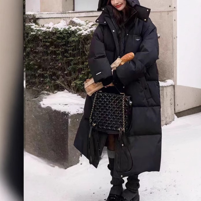 男女兼用防風ロングダウン中綿コート男女兼用大きめコート膝上厚手中綿 男女兼用防風ロングダウン中綿コート男女兼用大きめコート膝上厚手中綿