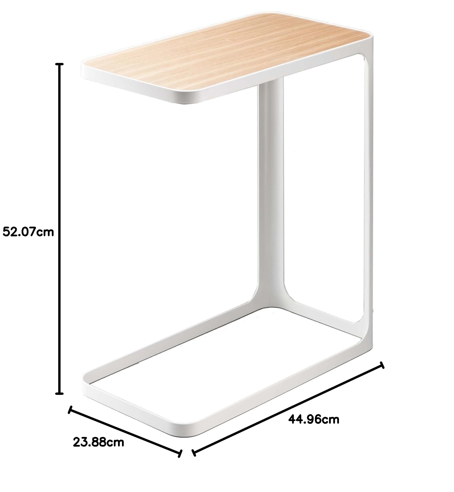 サイドテーブル フレーム ホワイト 7202