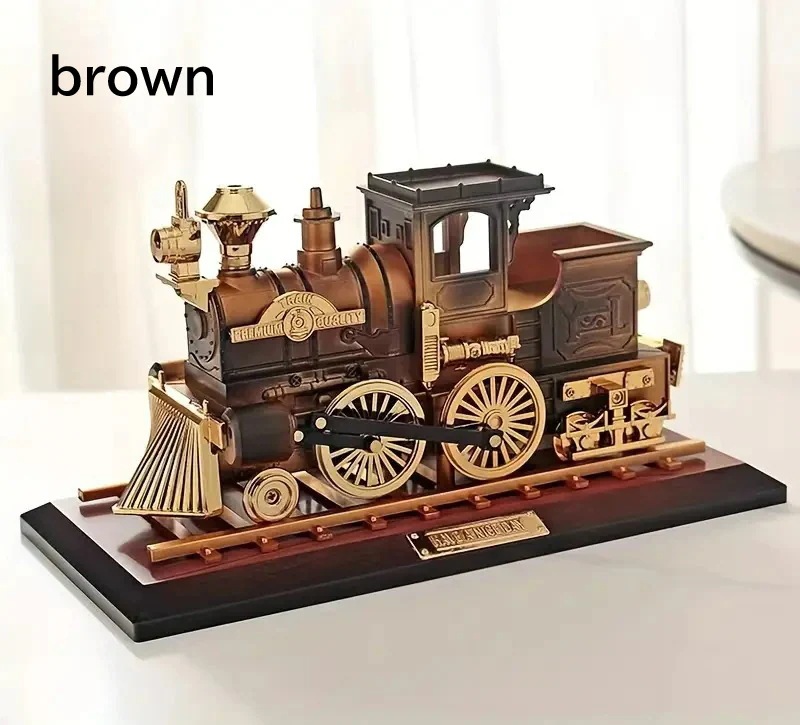 オルゴールボックス 電車 ヴィンテージ ノスタルジック 列車 プラスチック お洒落 カントリー かわいい プレゼント 贈り物 お洒落 オルゴール 音楽 インテリア 4-7