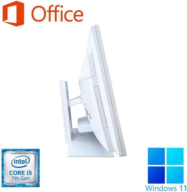 【サポート付き】富士通 K557 Windows11 WEBカメラ 大容量メモリー:16GB 大容量SSD:2TB Office2019 Core i5 & ウイルスセキュリティZERO