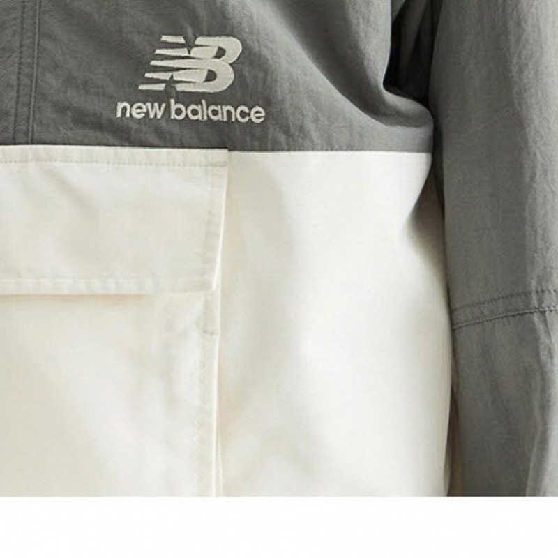 ニューバランス UNI ウォームアップフードアノラック NBNAD31013-15 ニューバランス UNI ウォームアップフードアノラック NBNAD31013-15