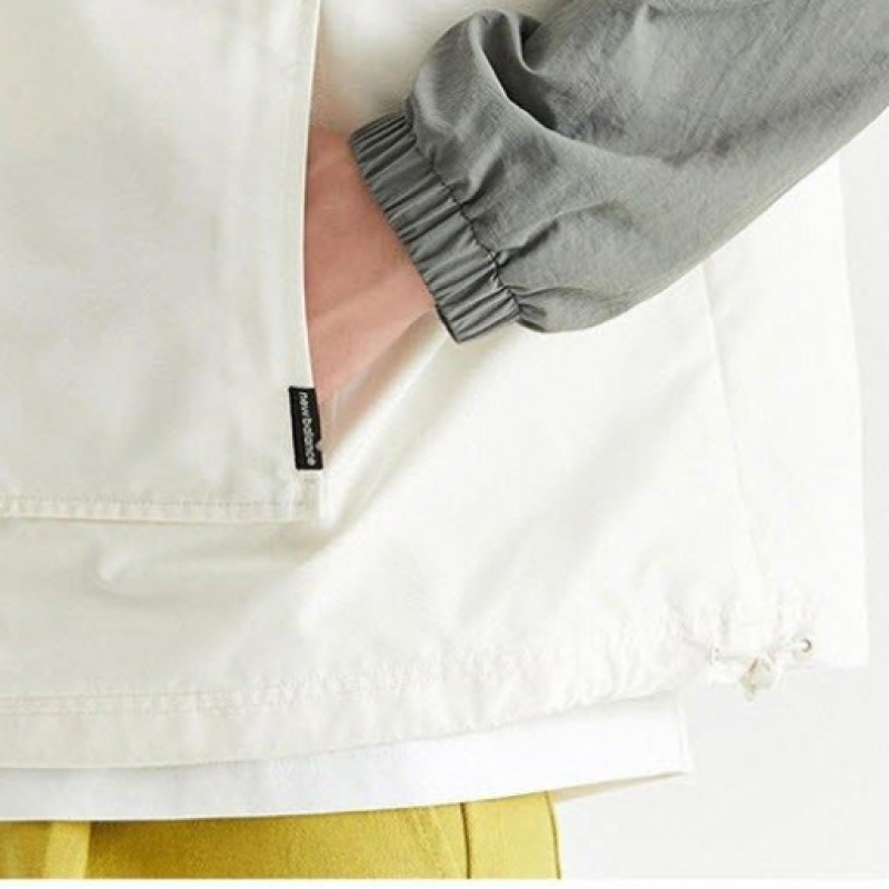 ニューバランス UNI ウォームアップフードアノラック NBNAD31013-15 ニューバランス UNI ウォームアップフードアノラック NBNAD31013-15