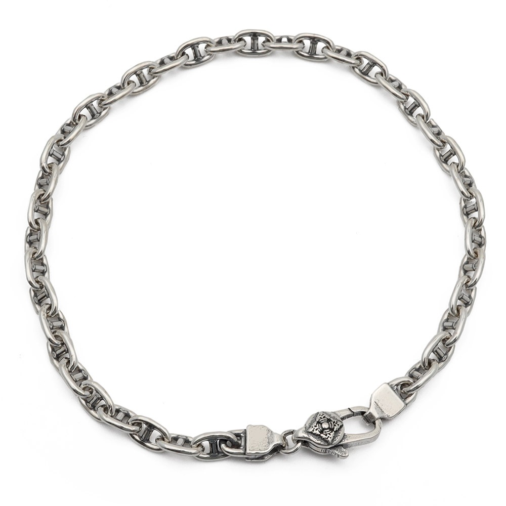 925 六字真言 チェーンブレスレット [bs177]