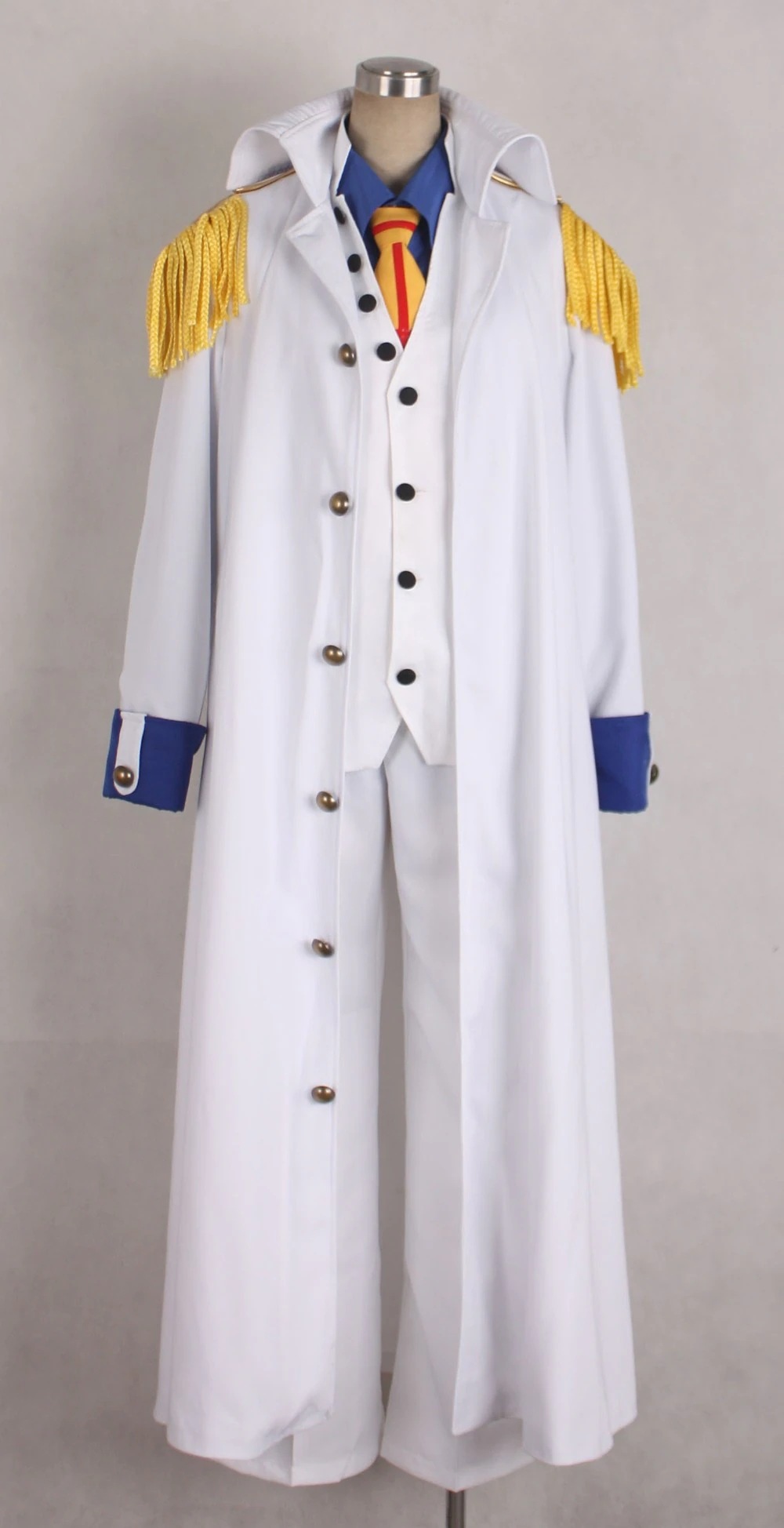 ONE PIECE ワンピース 青キジクザン 海軍のユニホーム コスプレ衣装　コスチューム ハロウィン mdprevattcaulkingandwaterproofing.com