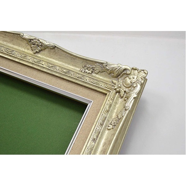 ( ルイ式 油額 ) SM(227×158mm)シルバー 高級油絵額 キャンバス額 豪華油絵額 模様油絵額 油絵額 絵画額 額縁 ( ルイ式 油額 ) SM(227×158mm)シルバー 高級油絵額 キャンバス額 豪華油絵額 模様油絵額 油絵額 絵画額 額縁