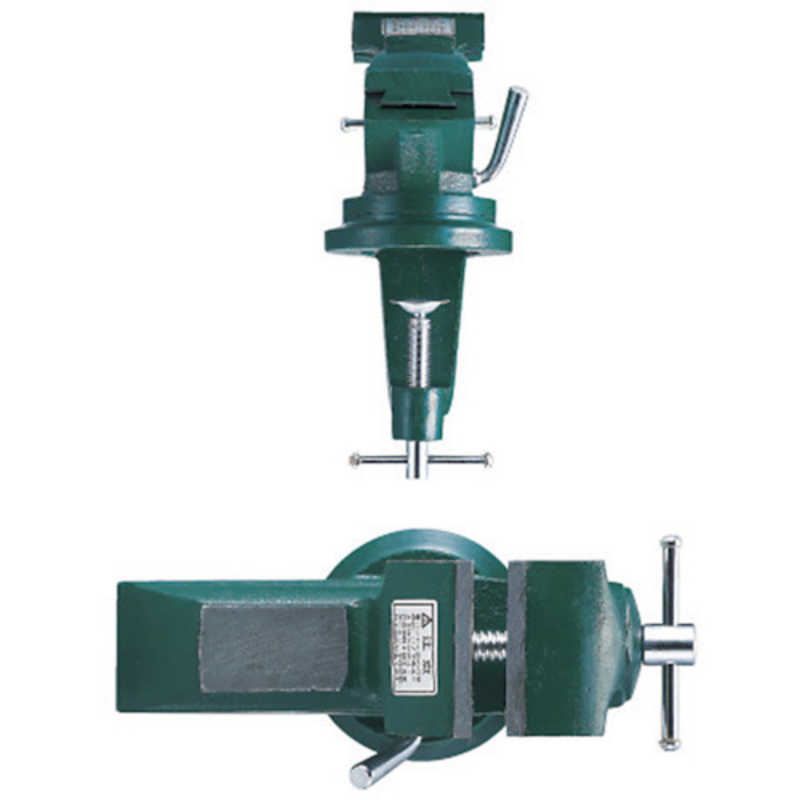 トラスコ中山 回転式ベンチバイス 100mm BV-100SN トラスコ中山 回転式ベンチバイス 100mm BV-100SN