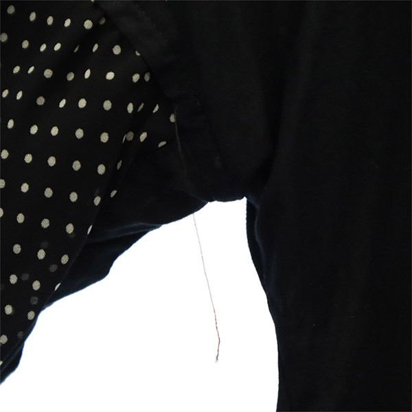 ビームスボーイトリトオーバーサイズドット柄シャツ