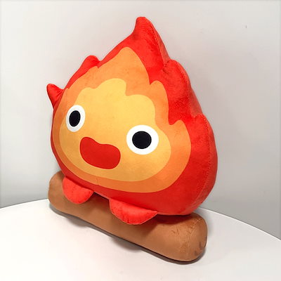 Qoo10] 新製品カルシファーぬいぐるみカルシファー : 文具