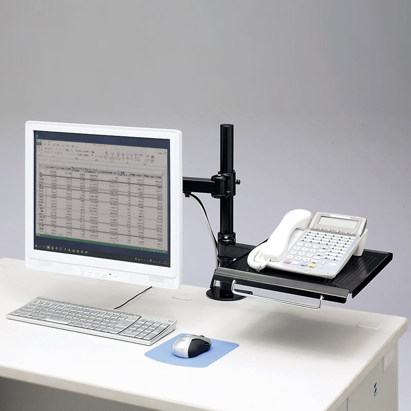 デュアルシステムアーム ノートPC台 CR-LA602