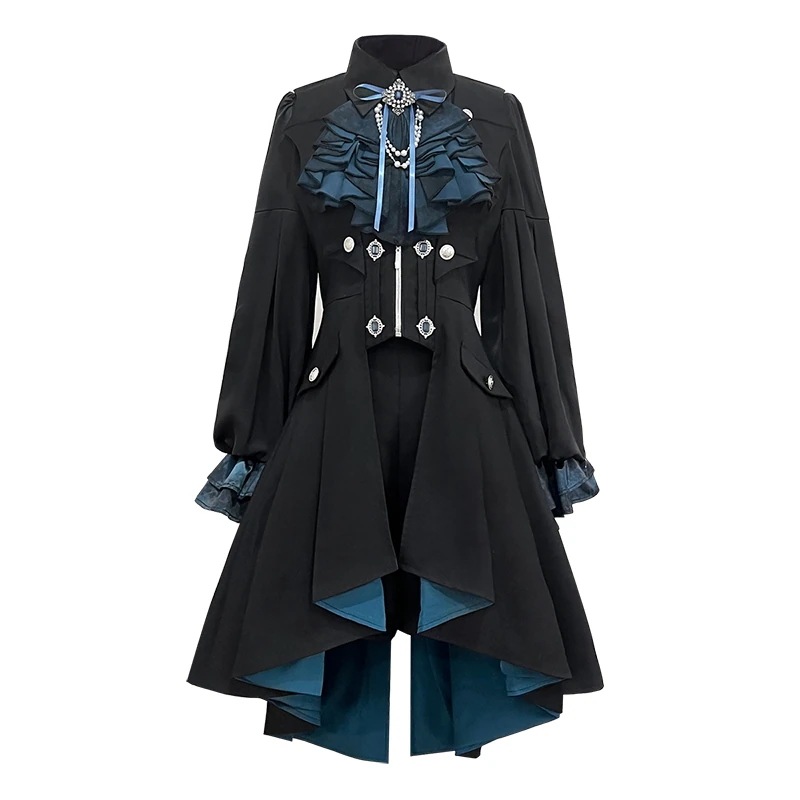 正規品デザイン深楽暗曲lolita王子系ロリータシャツワンピースゴシック 正規品デザイン深楽暗曲lolita王子系ロリータシャツワンピースゴシック