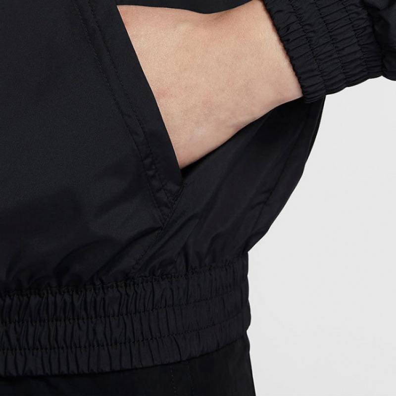 国内販売店ナイキウィンドブレーカーウィメンズクラシックウーブンルーズ UV プロテクションフード付きジャケット FV6299-010 S2502