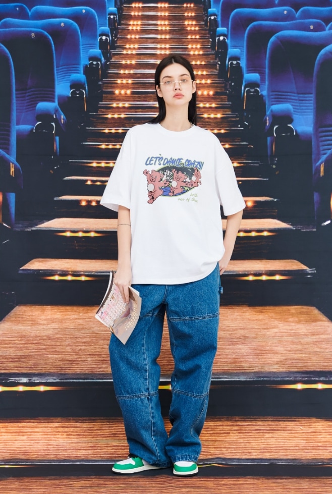 【CPGN STUDIO】Crazy Bear Short Sleeve T-shirt CPGN STUDIO】 Crazy Bear Short Sleeve T-shirt