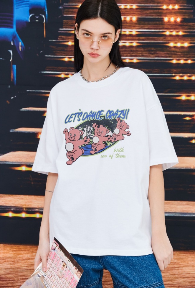 CPGN STUDIO】 Crazy Bear Short Sleeve T-shirt