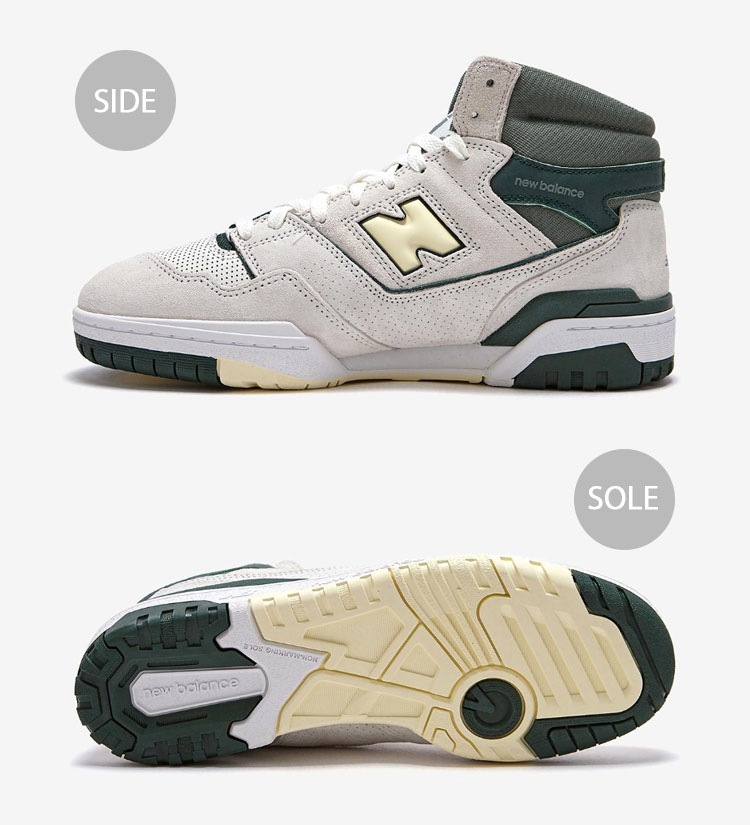 BB650RVP スニーカー NBスニーカー BEIGE BB650 シューズ ベージュ パープル 650シリーズ バッシュ ミッドカット レザー 本革 メンズ レディース 男性用 女性用