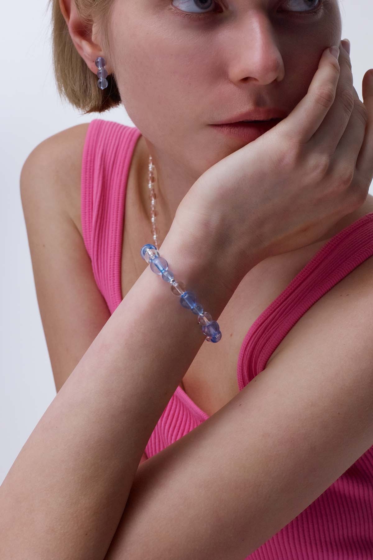 ブレスレット Colored Ice Bracelet MONDAY EDITION COLORED ICE BRACELET ブレスレット