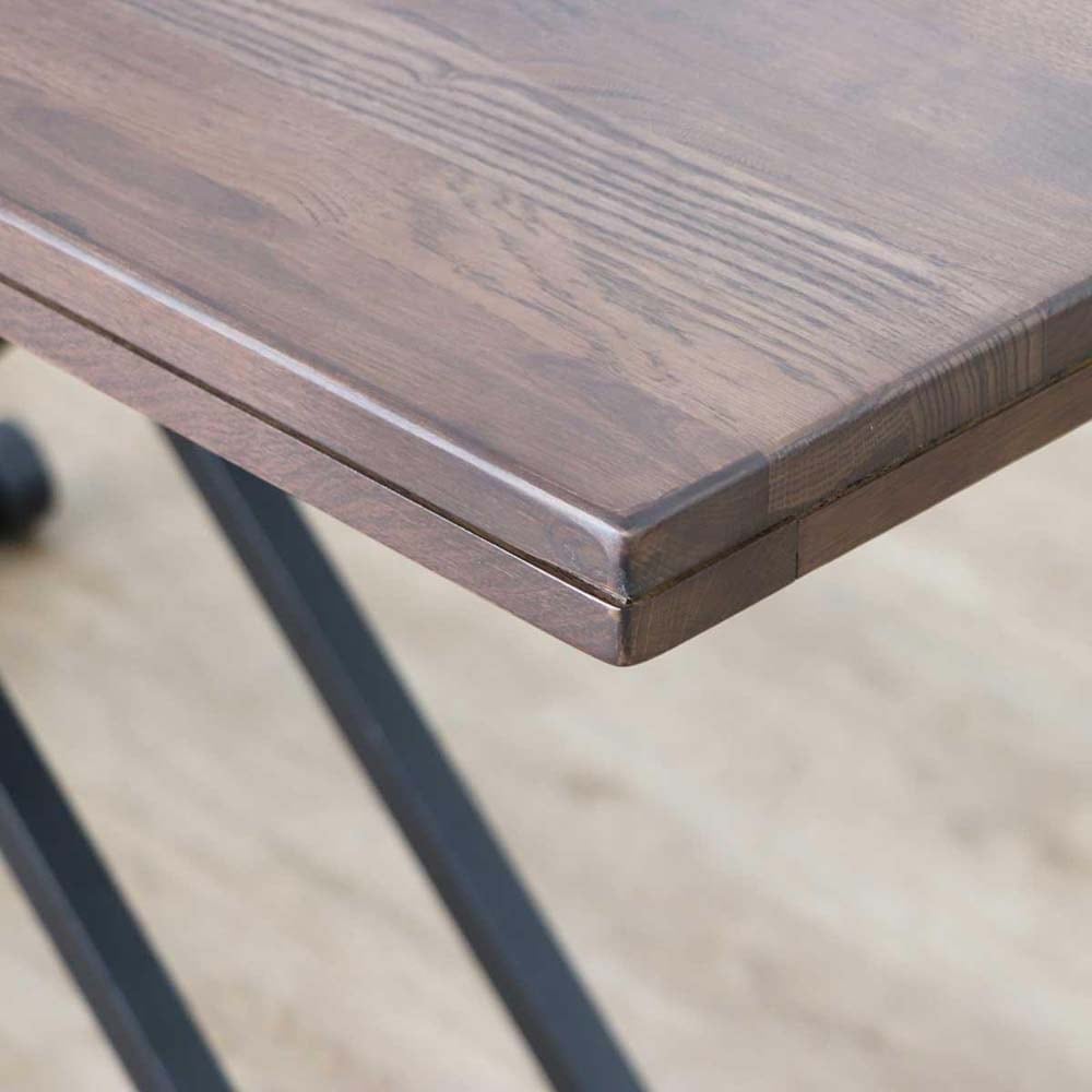 東馬 tohma LTX01 ミックス昇降テーブル ダークブラウン 54683230 東馬 tohma LTX01 ミックス昇降テーブル ダークブラウン 54683230