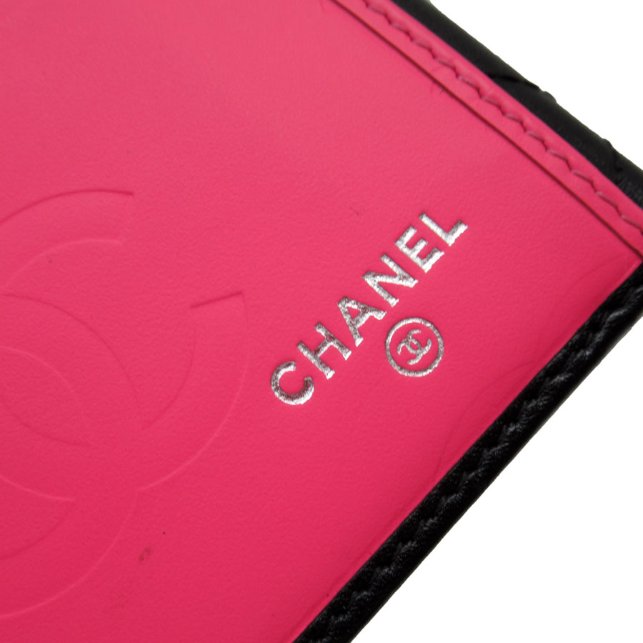 シャネル CHANEL 二つ折り長財布 カンボンライン レザー ブラック レディース w0798g シャネル CHANEL 二つ折り長財布 カンボンライン レザー ブラック レディース w0798g