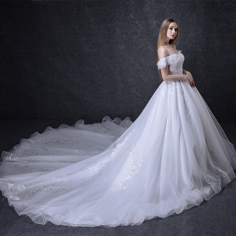 ウェディングドレス 結婚式 マタニティドレス 安い エンパイア お呼ばれ 二次会 ウエディングドレス ロングドレス 花嫁 ブライダル 妊婦可 トレーンドレス