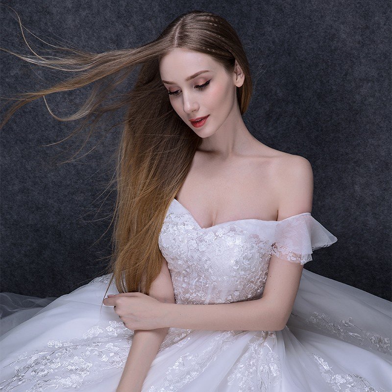 ウェディングドレス 結婚式 マタニティドレス 安い エンパイア お呼ばれ 二次会 ウエディングドレス ロングドレス 花嫁 ブライダル 妊婦可 トレーンドレス