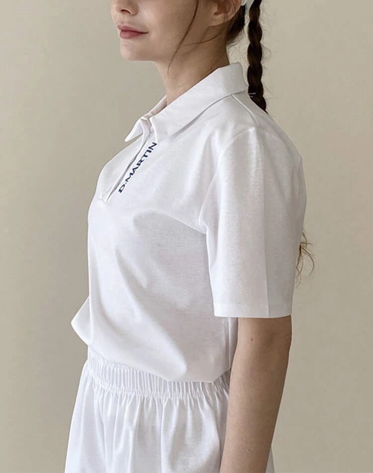 ゴルフ レディース 韓国 半袖 ポロシャツ 涼感 クール素材 吸汗速乾 冷感 ロゴ 襟 襟付き おしゃれ 韓国 テニス スポーツウェア シンプル 無地 デイリー 体型カバー ネイビー ライム アイボリ ゴルフ レディース 韓国 半袖 ポロシャツ 涼感 クール素材 吸汗速乾 冷感 ロゴ 襟 襟付き おしゃれ 韓国 テニス スポーツウェア シンプル 無地 デイリー 体型カバー ネイビー ライム アイボリ