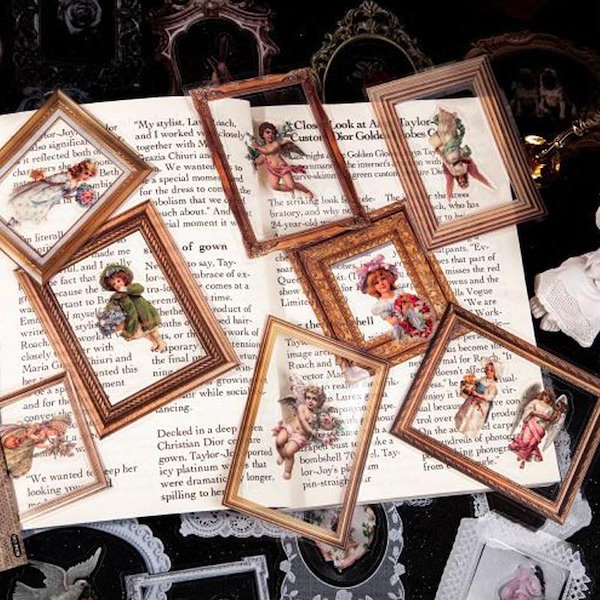 Qoo10] シール ステッカー ST109 額縁 フ