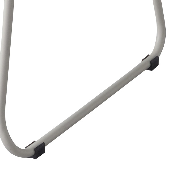 チェア アームチェア スチール製背もたれ 座面高45cm