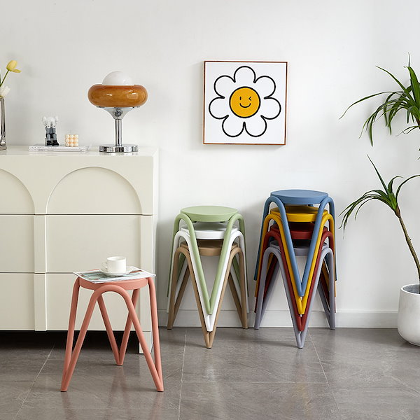 ダイニングチェア 韓国インテリア ダイニングチェア チェア イス デスクチェア 単品 1脚 ファブリック