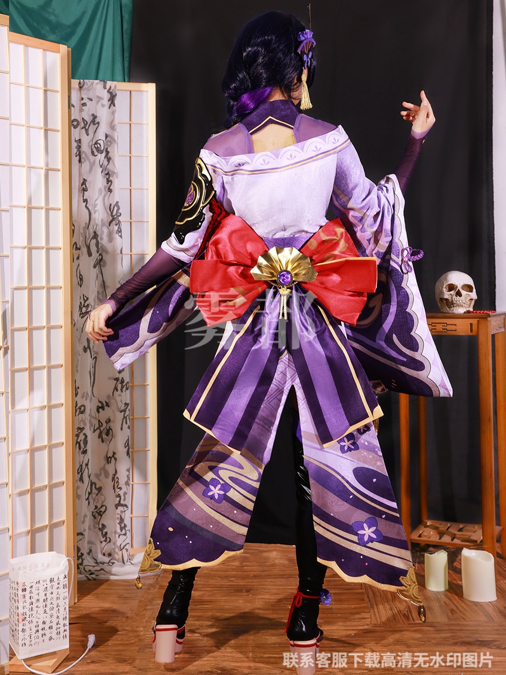 雷電将軍 原神 Raiden コスプレ Genshin セットアップ