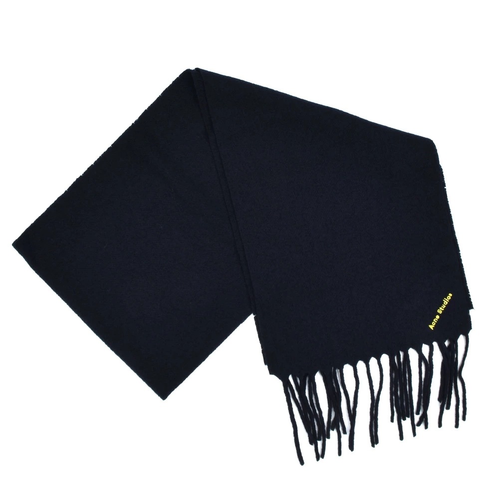 Acne Studios マフラー ストール ネイビー ca0025-885000 アクネストゥディオズ Acne Studios CA0025-885000 SCARF NAVY