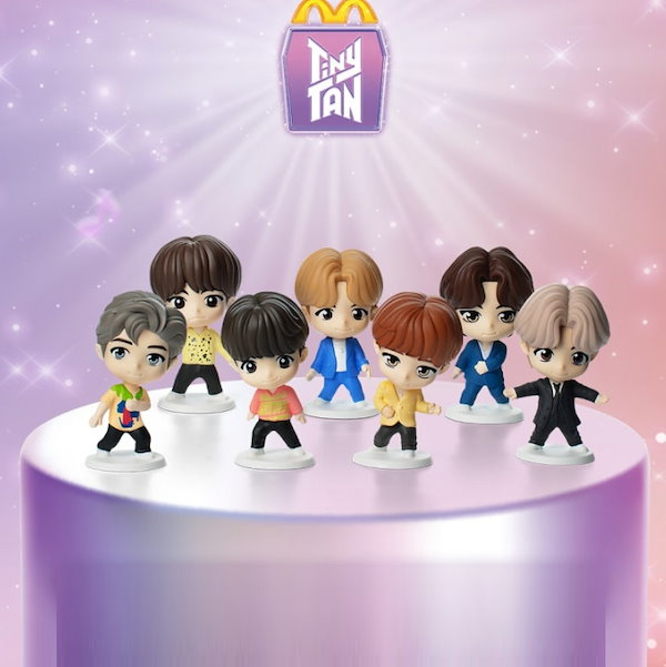 マクドナルド 限定 バリューハッピーセット フィギュア Qoo10] HYBE 【2025年9月限定販売】マクドナルド