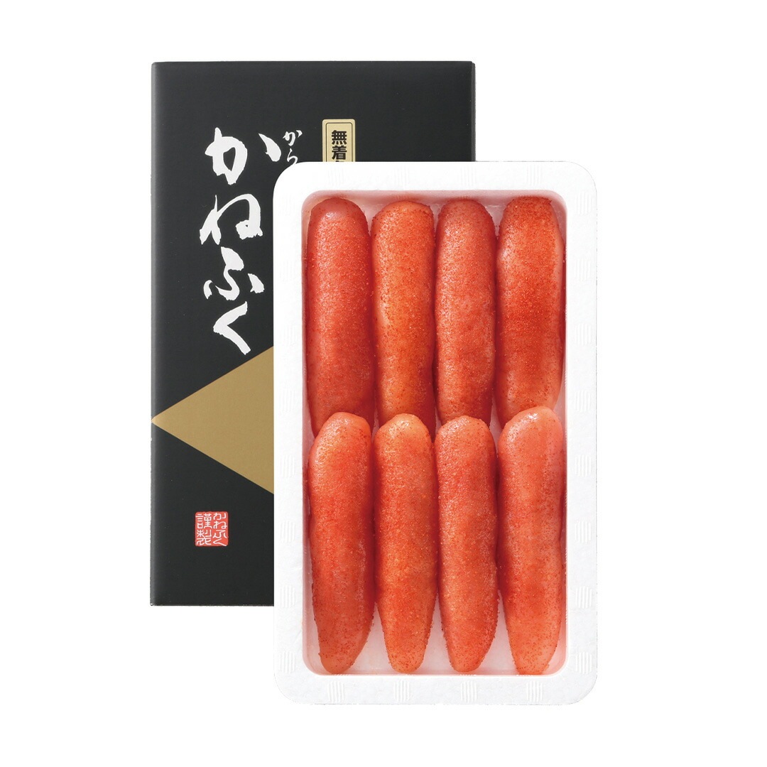 かねふく 無着色からし明太子 450g 【産直メーカー直送品】 かねふく 無着色からし明太子 450g 【産直メーカー直送品】