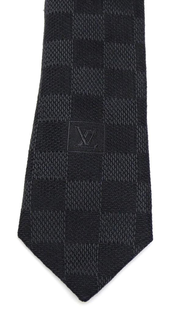 ルイヴィトン ネクタイ ダミエ クラシック ノワール 8cm M78752 LOUIS VUITTON ルイ・ヴィトン LOUISVUITTON ネクタイ・ダミエ