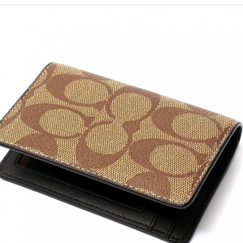 コーチ ID シグネチャーカードウォレット CJ753 QBKHA コーチ ID シグネチャーカードウォレット CJ753 QBKHA