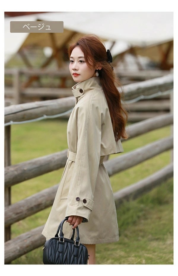 今すぐ欲しい!トレンチコート レディース 秋コート ショート丈コート 和風 スプリングコート 春コート アウター オシャレ 上品 ゆったり 無地 通勤 着痩せ カジュアル オフホワイト ベージュ フリ 今すぐ欲しい!トレンチコート レディース 秋コート ショート丈コート 和風 スプリングコート 春コート アウター オシャレ 上品 ゆったり 無地 通勤 着痩せ カジュアル オフホワイト ベージュ フリ